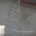 Tipo di sicurezza a caldo a caldo Galvanized Razor Wire